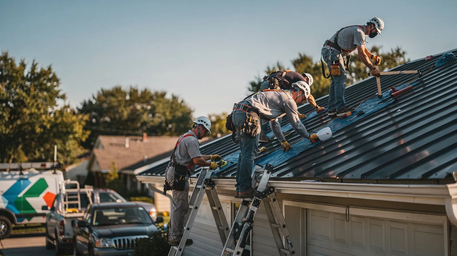 Metal Roof Installation in Farmland, IN near me